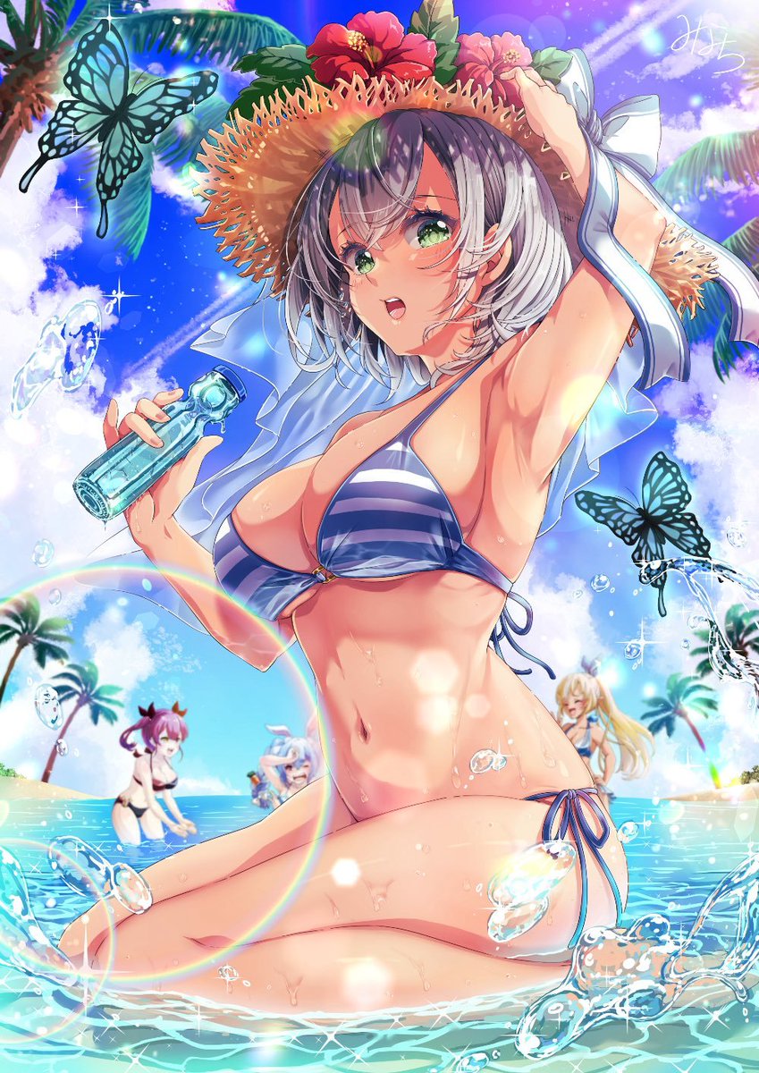 MiiNaachiiiart's tweet photo. うおおお
今日から8月だあぁー！！！
夏夏夏夏夏！！！ https://t.co/YpIVsOLm4a