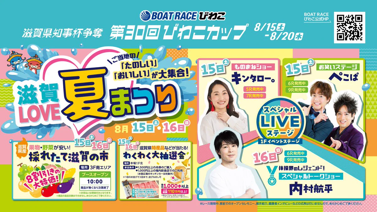 BOAT RACE びわこ on X: 