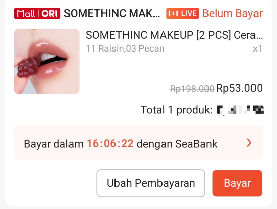 iuwacth's tweet photo. wts tinted lipbalm somethinc ceraplum dapet dua shade 11 raisin dan 03 pecan
💰52k 
tinggal ubah alamat yaa https://t.co/8IQyV5TPx1