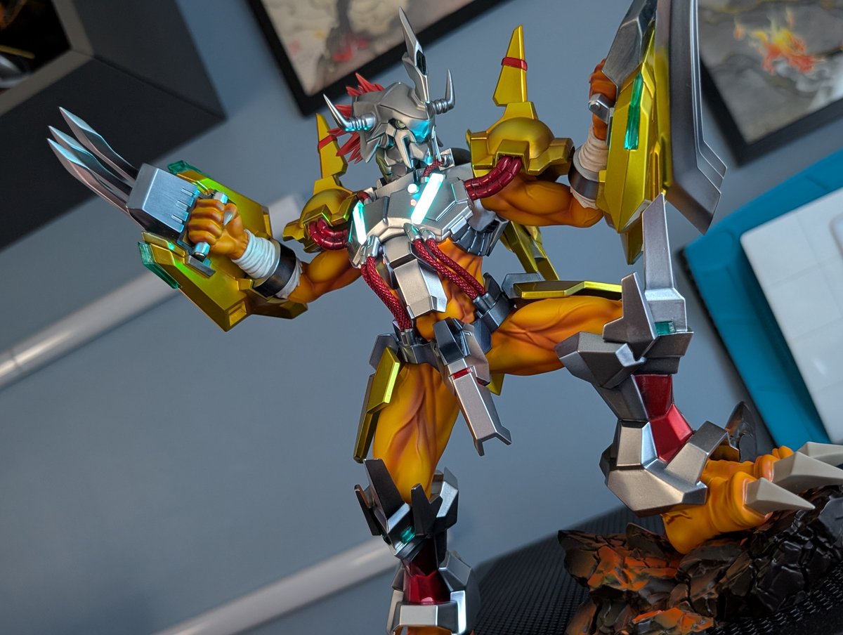 StymieG101's tweet photo. More WarGreymon X angles 🫠 https://t.co/1oHJkc817N