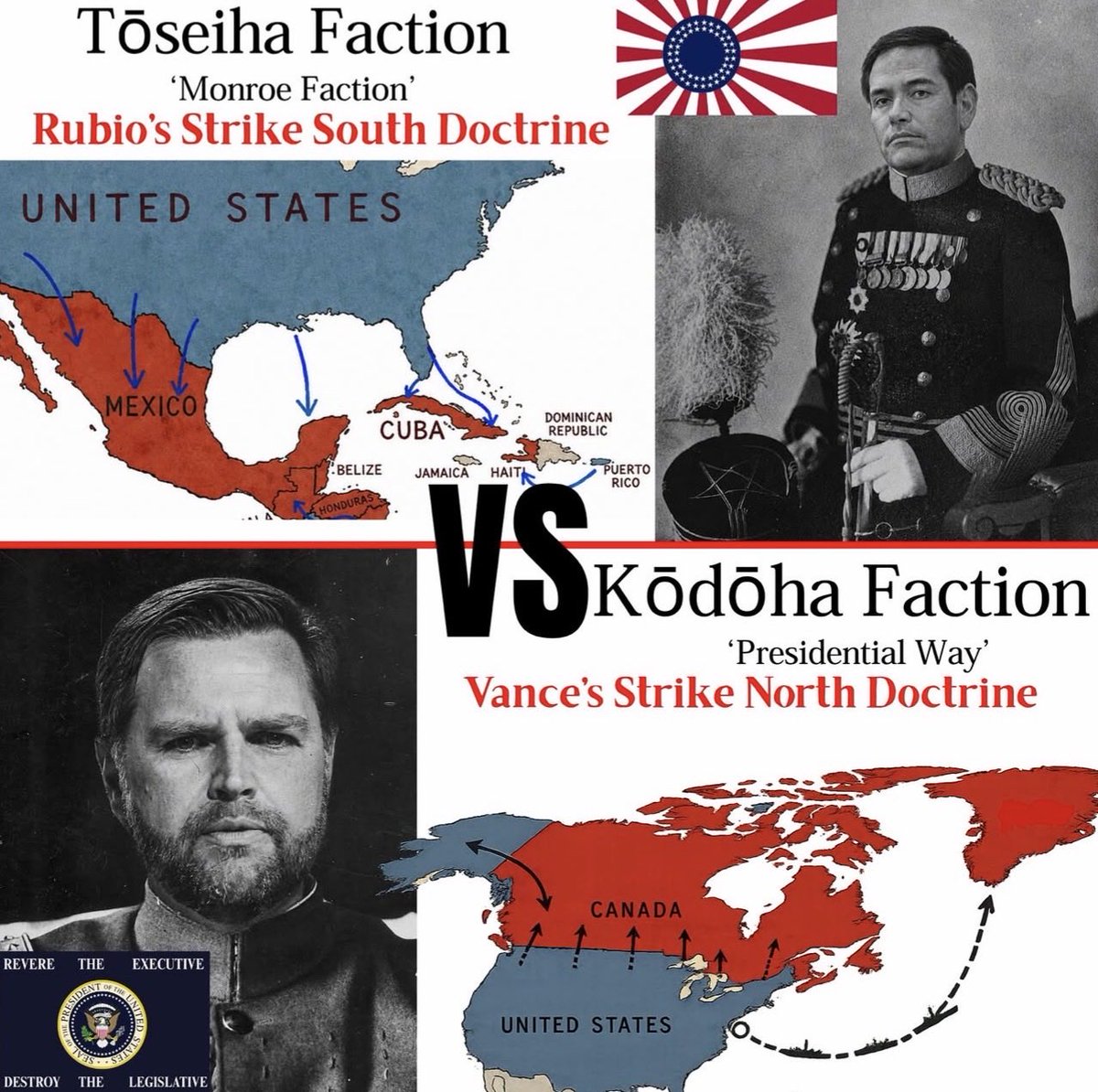 ObedtStNGreene's tweet photo. Strike North or Strike South? https://t.co/hdiHSCYKzZ