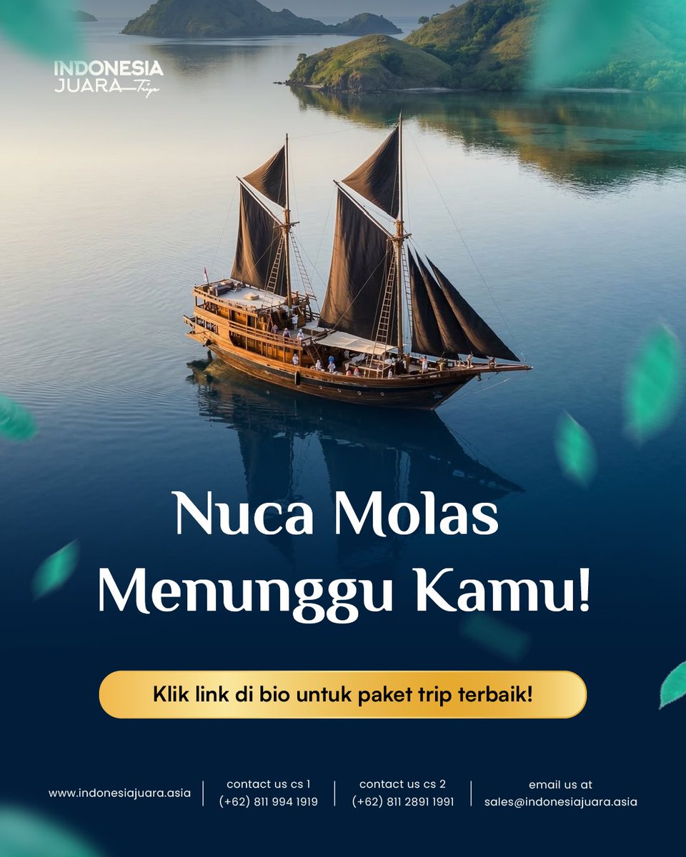 official_IJT's tweet photo. Not every hidden gem stays hidden forever.

Visit the secret of Flores with us!  🌊✨
📲 WhatsApp CS 1: +62 811-9941-919
📲 WhatsApp CS 2: +62 811-2891-1991
📩 Email: sales@indonesiajuara.asia
🌐 Website: https://t.co/nY9DJcYcy1 https://t.co/EkQIg3QZBF