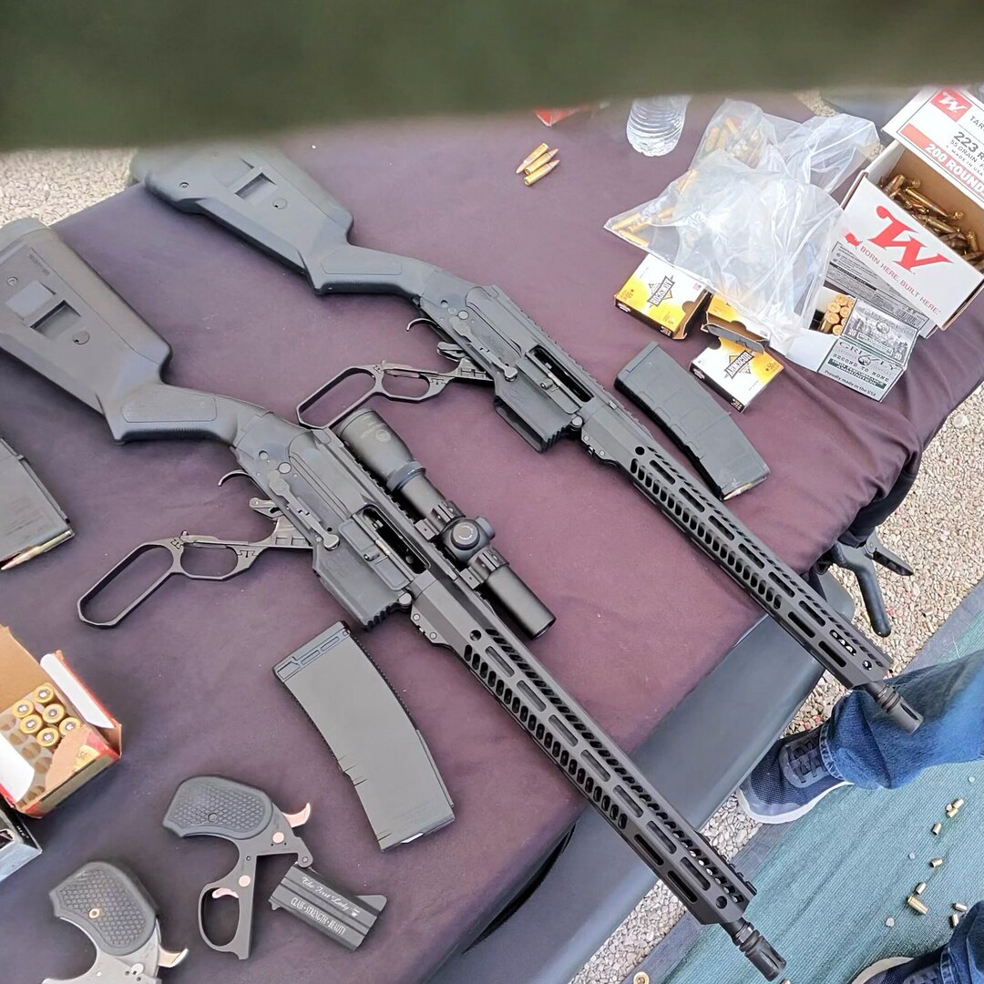 GunWebsites's tweet photo. What do you think of these lever guns from @bondarms_ https://t.co/w5ZYBoUXPH https://t.co/K0uVt222qa