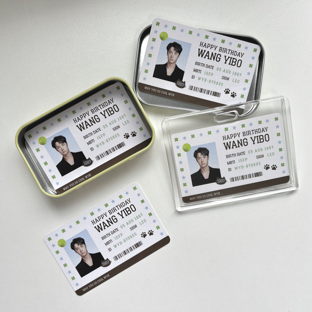 BoZhan95_Cafe's tweet photo. — 𝘊𝘢𝘧𝘦 𝘌𝘷𝘦𝘯𝘵 𝘧𝘰𝘳 𝘞𝘢𝘯𝘨 𝘠𝘪𝘣𝘰

🍀⊹ #WhyYouSoCoolWYB ⊹🥣

🎾 𝘗𝘳𝘦𝘷𝘪𝘦𝘸 𝘎𝘪𝘧𝘵 𝘚𝘦𝘵

#WangYibo #หวังอี้ป๋อ #王一博 https://t.co/zFTPw1Ol84