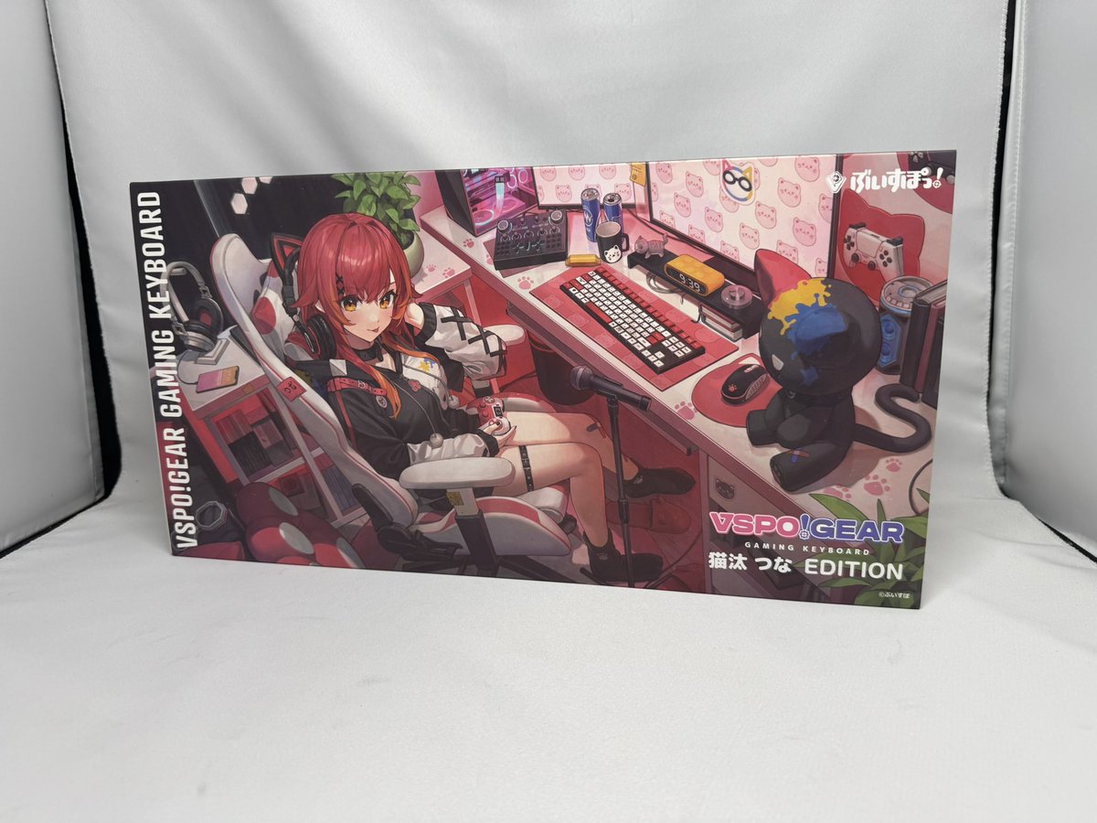 入荷しました！ VSPO! GEAR ゲーミングキーボード 猫汰つな EDITION が