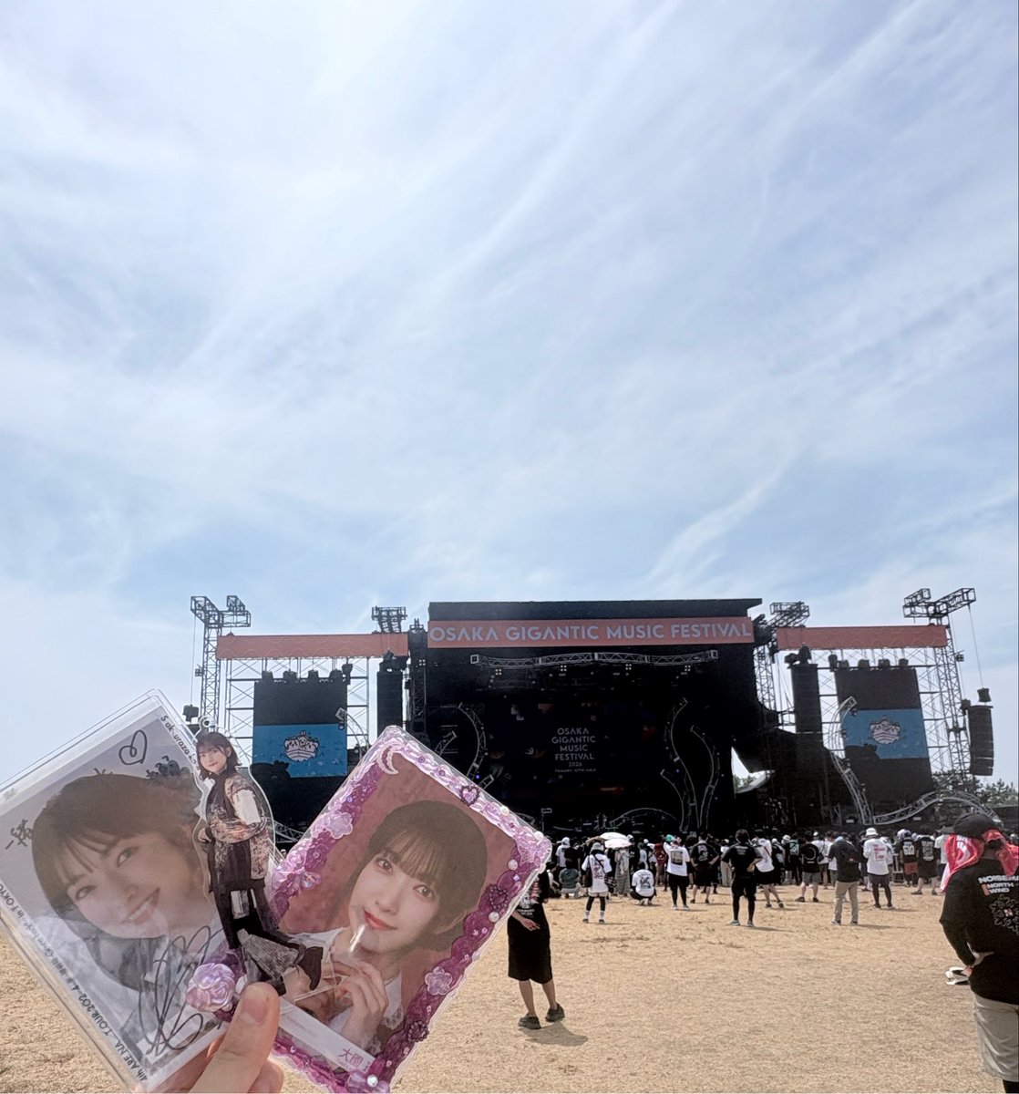 skz_OR418's tweet photo. ジャイガフェス着弾ー🌸
久しぶりのライブ楽しみすぎ！！！

 #櫻坂46 
 #ジャイガフェス https://t.co/2oxWKFcmTf