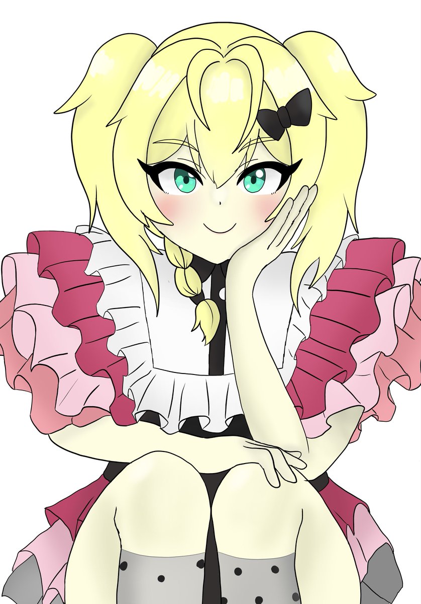WkODauVdDU12014's tweet photo. ツインテナナミン　宗教上の理由で三つ編みは残した https://t.co/fHmIIUPNug