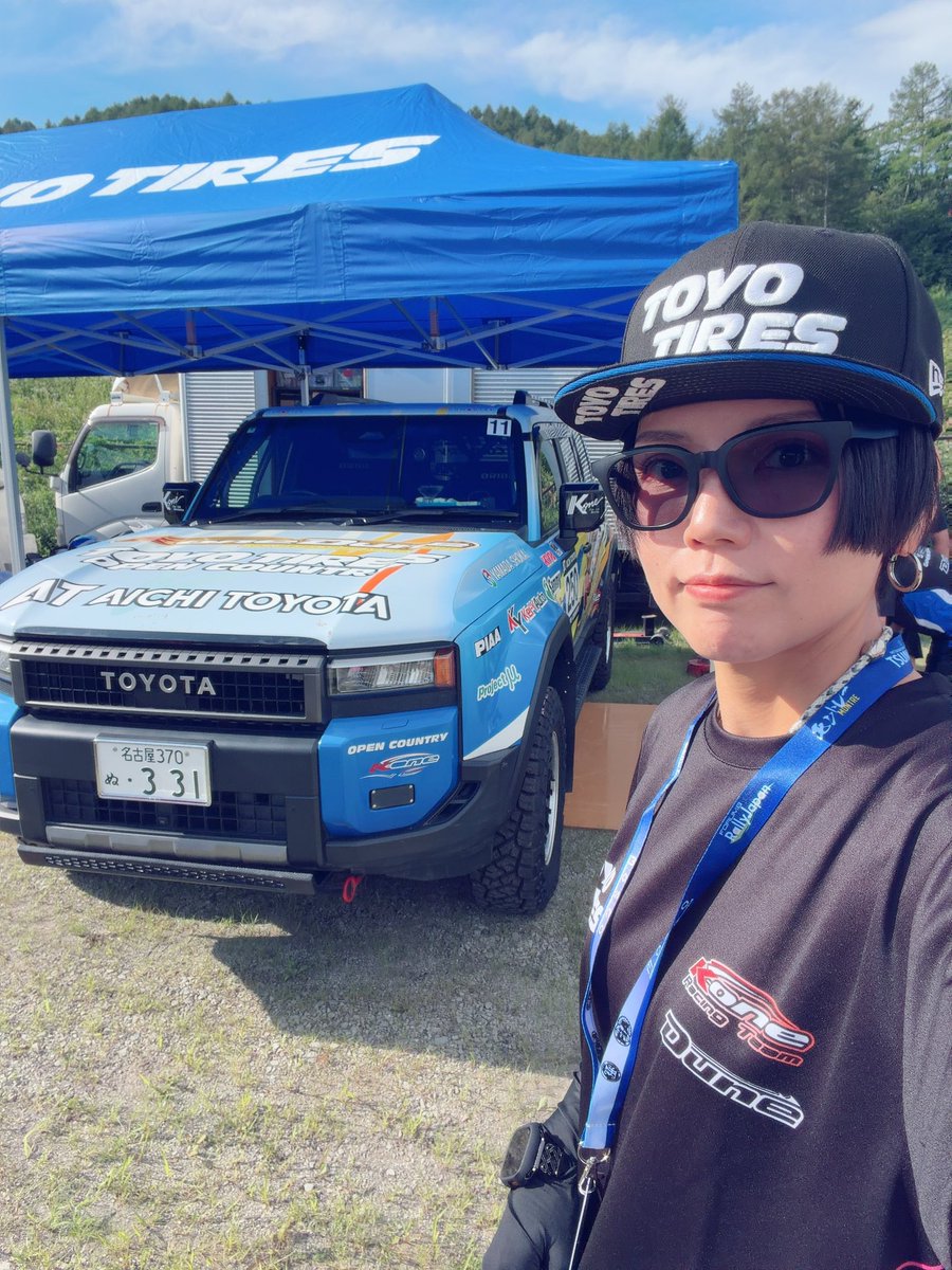 campbell_uryu's tweet photo. XCRスプリントカップ
ASAMA ATTACK 2026

レッキを終えてサービスパークに戻ってきました‼️
これからステッカーを貼って、車検です👍

#ASAMAATTACK #ラリー #ランクル250 https://t.co/ILieY0nVP4