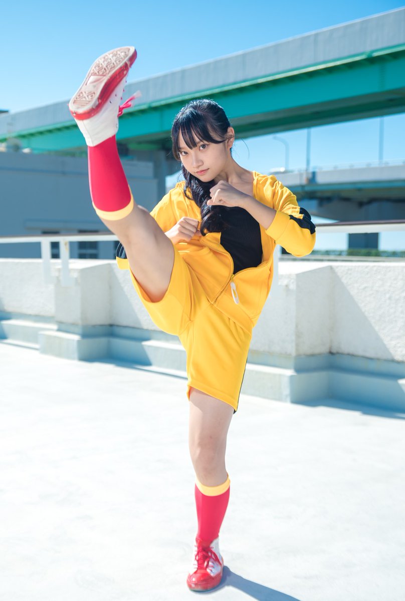 KapoAkatsuki's tweet photo. 「自分に負けなきゃ、負けじゃねえ！」

化物語／ 阿良々木火憐🐝 https://t.co/qP1XmZV2z5