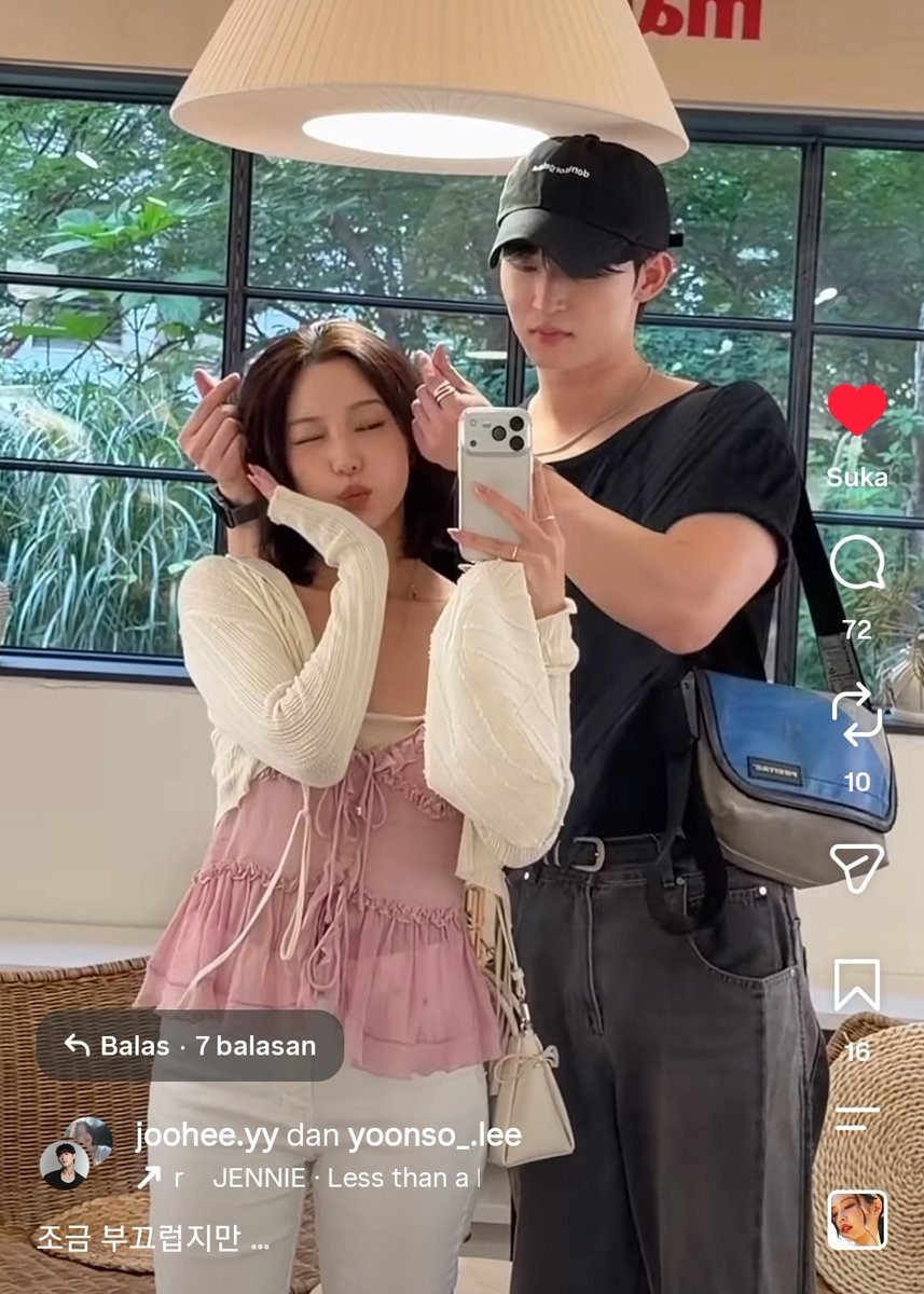 lezmoun's tweet photo. Kyaaaaa mba juhee perlahan udah ga shy-shy cat lagi mamerin brondongnya 🤭🥰

Juhee: "agak malu sih tapi ini kita🤍"

#noonaisawomantome2 https://t.co/JosPduRauz