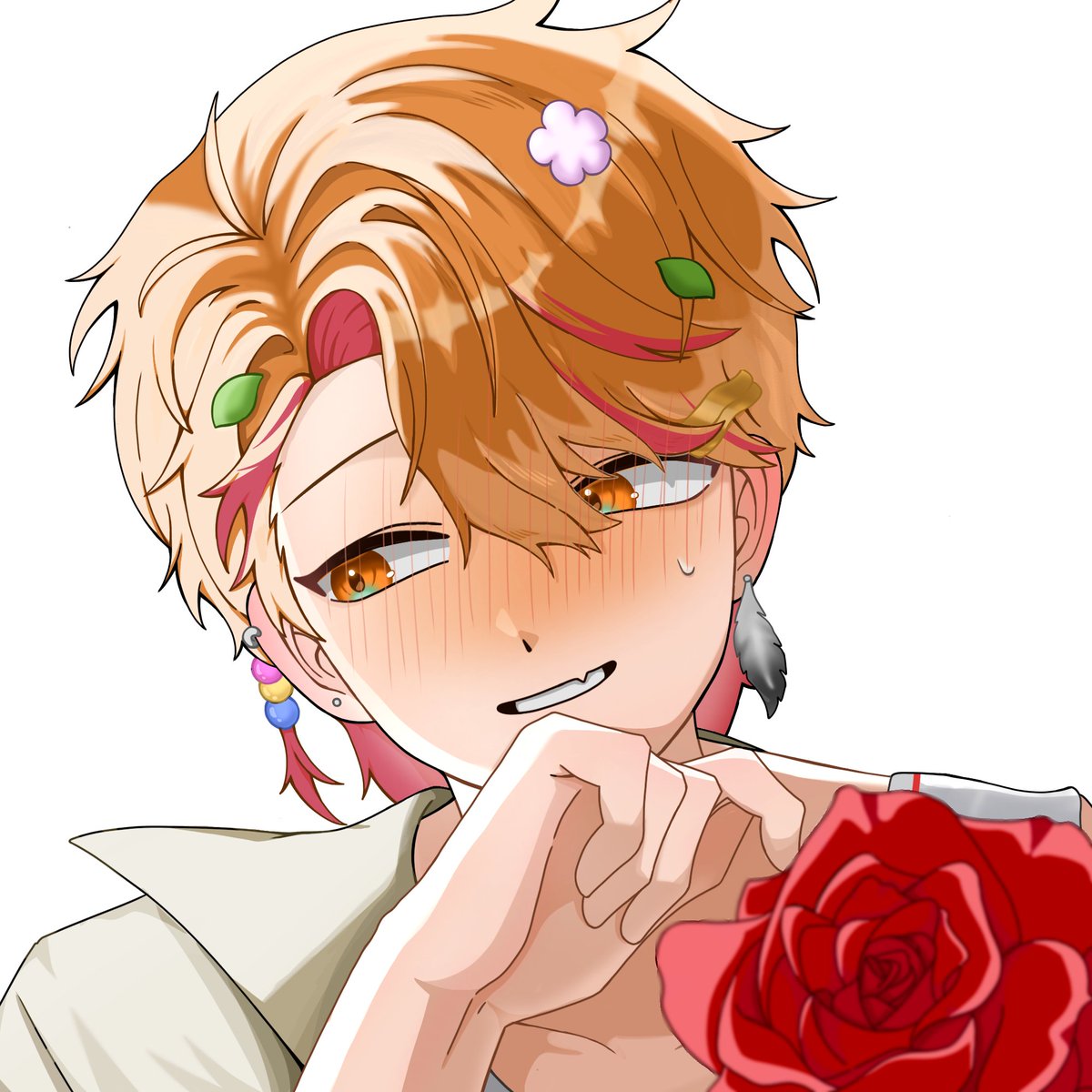 hyua__a's tweet photo. #요즘히피그림 
"나랑 평생 함께 해줄래..?"

라는 대사를 하며 장미를 건네는..
그런거 랄까요? https://t.co/Swacl8mJcL