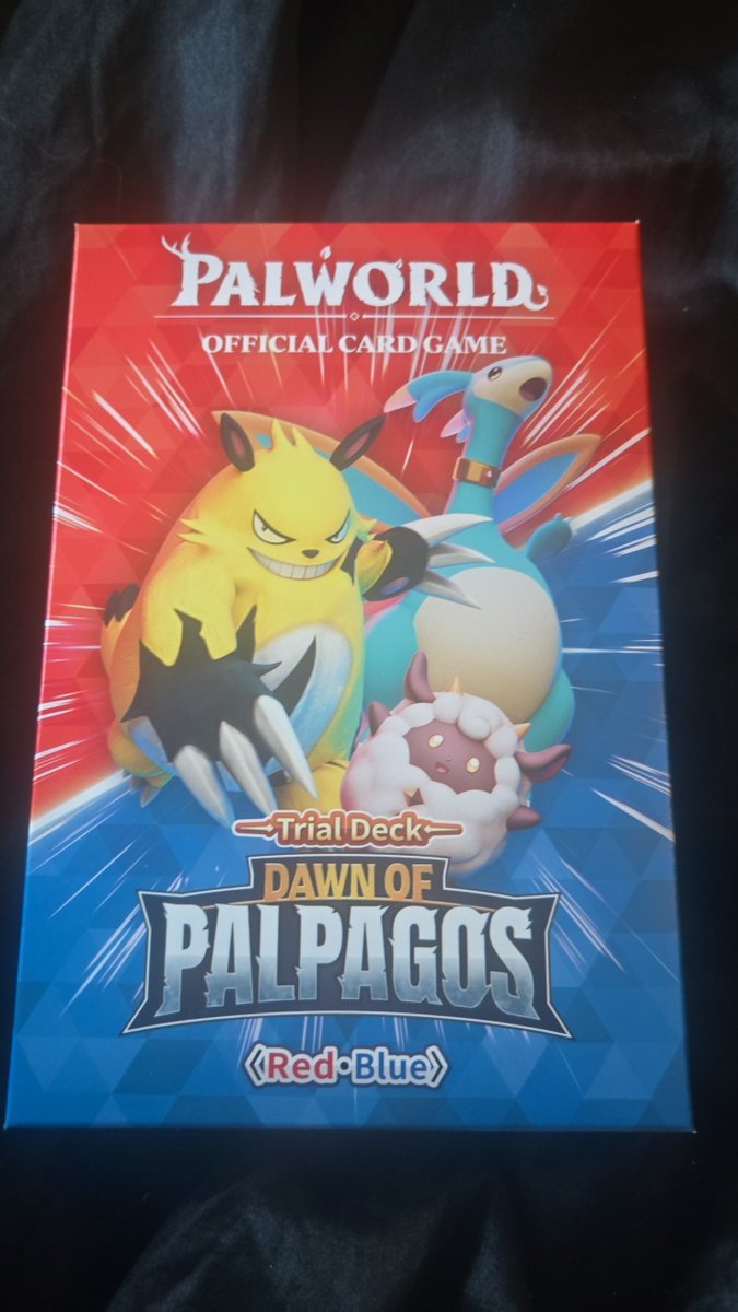 PKMNArrows's tweet photo. They came!!!!! #Palworld #PalworldOCG https://t.co/Z8XFYrsNx9