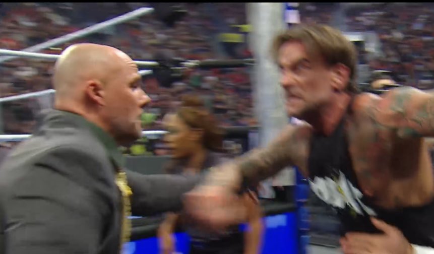 FadeAwayMedia's tweet photo. CM PUNK AND CODY RHODES

REAL HATE TO CLOSE THE SHOW 

#Smackdown https://t.co/pSHda3NTAM