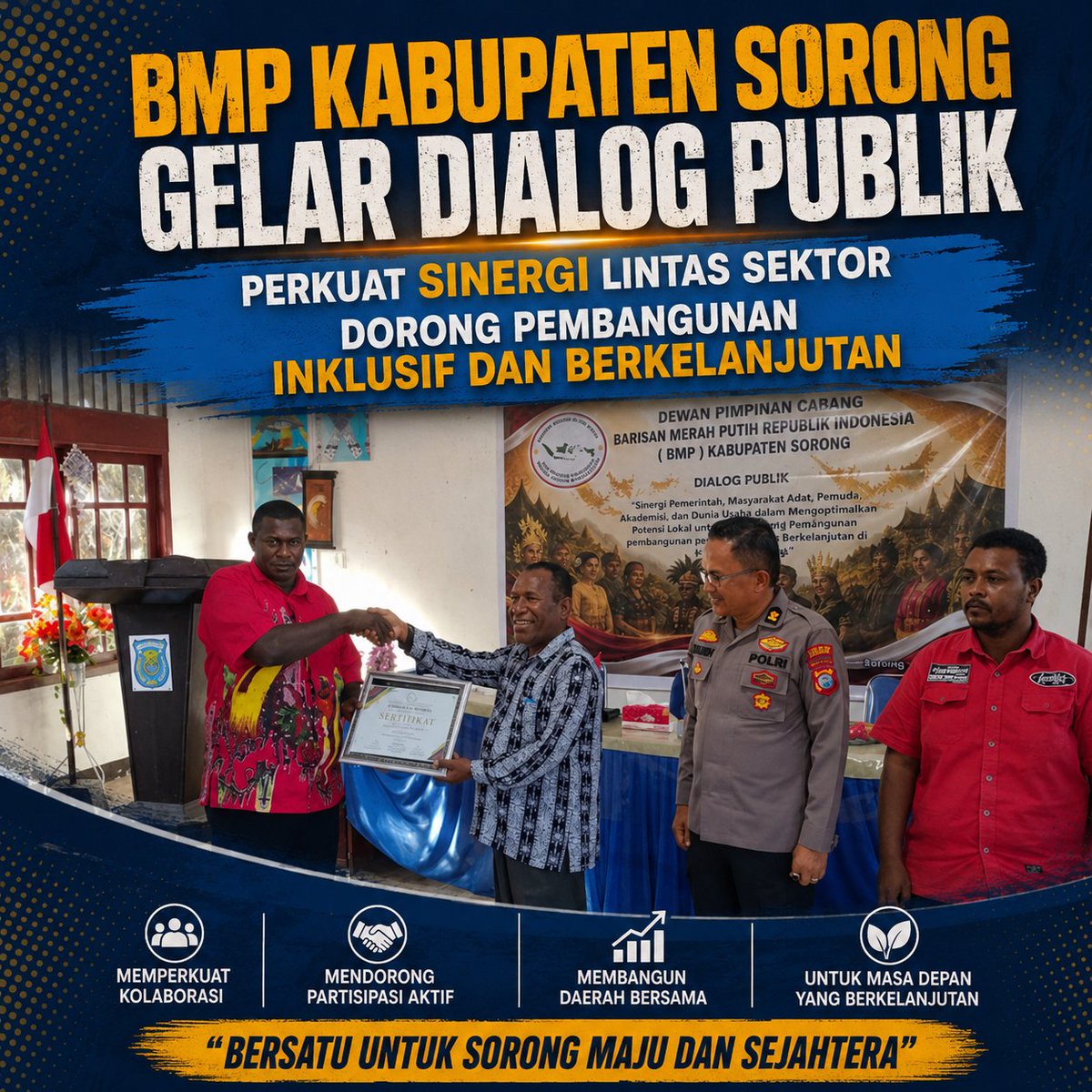 PapuaHunter's tweet photo. BMP Kabupaten Sorong Gelar Dialog Publik 

https://t.co/rzJKSqIpbt https://t.co/f107tg1q3D