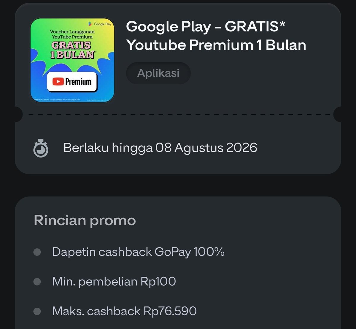 AkulahPara's tweet photo. Free YouTube, Get Contact, dan Google One Premium 1 bulan

Youtube
https://t.co/i4JNF7XZAO

Get Contact 
https://t.co/NjKy2HOjDg

Google One
https://t.co/j9WqAbuIjM https://t.co/uEhyXi3Vud