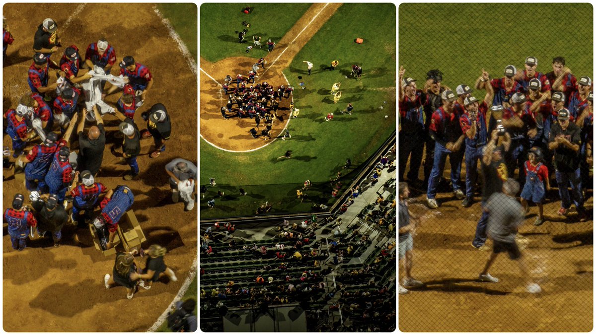MyDronePro's tweet photo. Championship baseball is back in Olney! 🏆 Your Olney @CropdustersBB are the 2026 Cal Ripken Sr. League Champions! Congratulations to the players, coaches, staff, and everyone who made this unforgettable season possible. @bscott2345 @OBGCSPORTS @olneycommerce @OlneyNews @Bman341310 @CalRipkenLeague