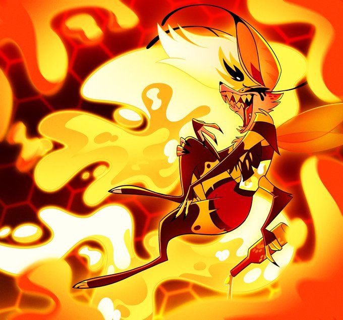 alicemseagraves's tweet photo. #Beelzebub #Queenbee #HazbinHotel https://t.co/MGx73XCK91