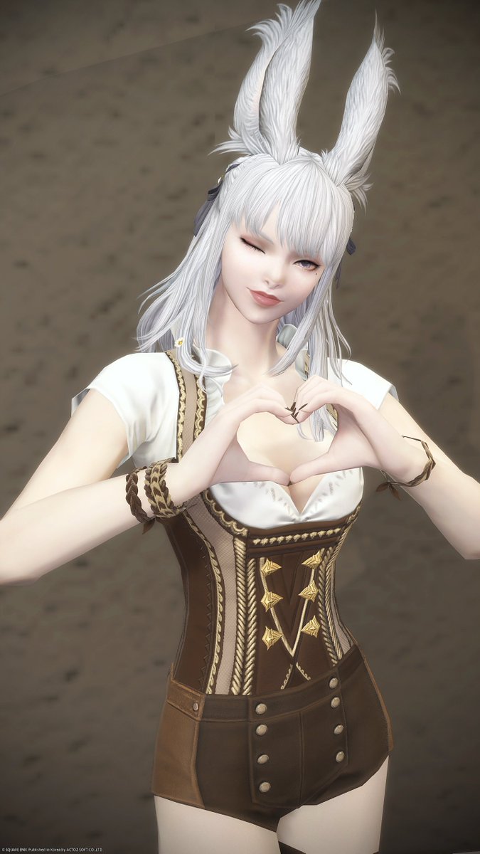 DR_ff14_DR's tweet photo. 잠시 흰톸끼가 됐습니다 https://t.co/5ytBN7MJkB