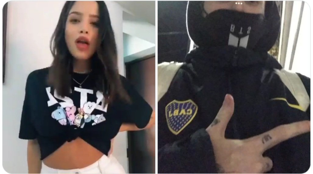 hoolitang's tweet photo. tini entró al extraño grupo de: farandula argentina que por alguna razón usó merch army https://t.co/LflwIsx11V