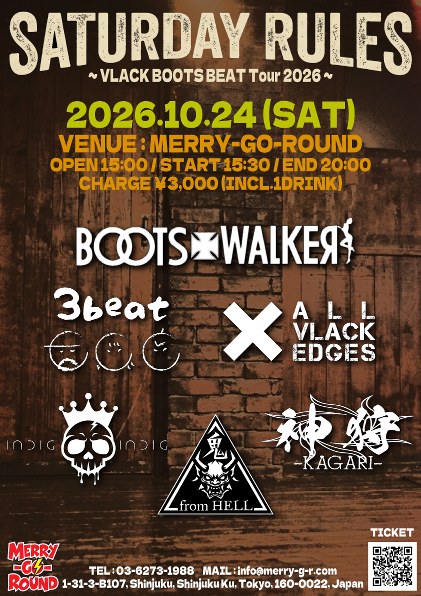 02_from_HELL's tweet photo. 【ライブ予定 2026年8月以降 】

8月30日は吉祥寺CRESCENDO初登場！
スクリーンのあるステージを生かした演出をまた考えております。

9月4日は両国SUNRIZEでまた楽しいメンツと一緒に。
楽しすぎて飲みすぎ注意。

10月はお初のところで3本。
意外な場所でも演奏させてもらいます。

よろしくオニがいします！

◆8月30日（日）吉祥寺CRESCENDO
w/ セックスマニアック / PSYCHOSIS BRAIN / 幻影 / END ZERO / (仮)
（出演 18:10-18:45）

◆9月4日（金）両国SUNRIZE
w/ 食品サンプルズ / ハイファイコーヒーズ / NOPLAY / kill me Elk
（出演 20:20~20:45）

◆10月12日（月・祝）西東京市立ひばりが丘中学校
詳細未定

◆10月18日（日）西荻窪 FLAT
w/ チャーリィゴードン / ヘビの逆襲 / ザ・チェイス / THE SPAM69 / DAY JOB DOORS
（出演 17:50-18:15）

◆10月24日（土）新宿御苑 MERRY-GO-ROUND
w/ 3beat / ALL VLACK EDGES / BOOTS WALKER / IN-DIG / 神狩 -KAGARI-
（出演 17:00-17:30）

◆11月29日（日）池袋手刀
詳細未定

◆12月21日（月）両国SUNRIZE
詳細未定

ライブ詳細＆チケット予約 : https://t.co/FiPCPAws7e

グッズ販売 : https://t.co/GUaR3aKlD0
その他リンク : https://t.co/kiTf1LbgdI
#鬼fromHELL #ONIfromHELL
