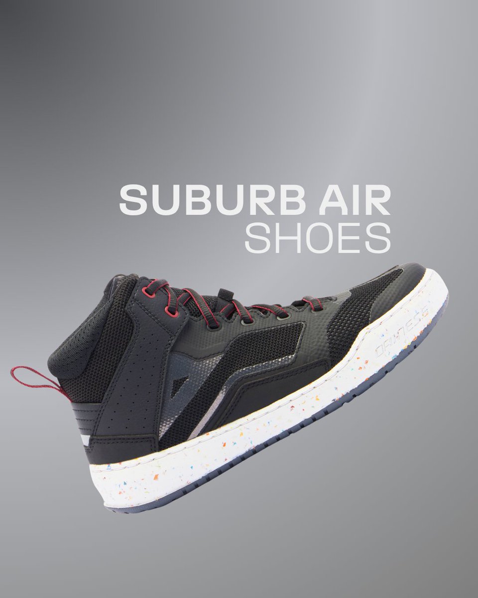 DAINESEKYOTO's tweet photo. 🔻 夏のライディングを快適にするためのレディースアイテム
https://t.co/Os9Aop5HCp

"SUBURB AIR SHOES WMN" は、通気性と快適性を兼ね備えたレディースライディングシューズ。
街乗りからツーリングまで、ぜひ店頭で履き心地をご体感ください。

#ダイネーゼは2年保証
#dainese #ダイネーゼ https://t.co/NKSyB8YZNG