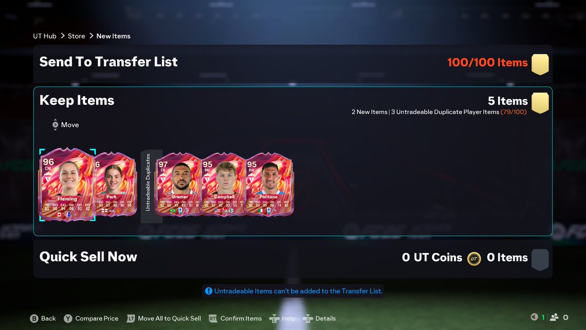 oskarsmit_'s tweet photo. 14-1 rewards.
Get kicked off Ultimate Team whilst winning 6-2 in the 15th game, and I get the loss as they've always done, which I think they need to change to: if you're winning by 3+ goals and you DC, you don't get the loss or the win. https://t.co/C8rvqwZqql