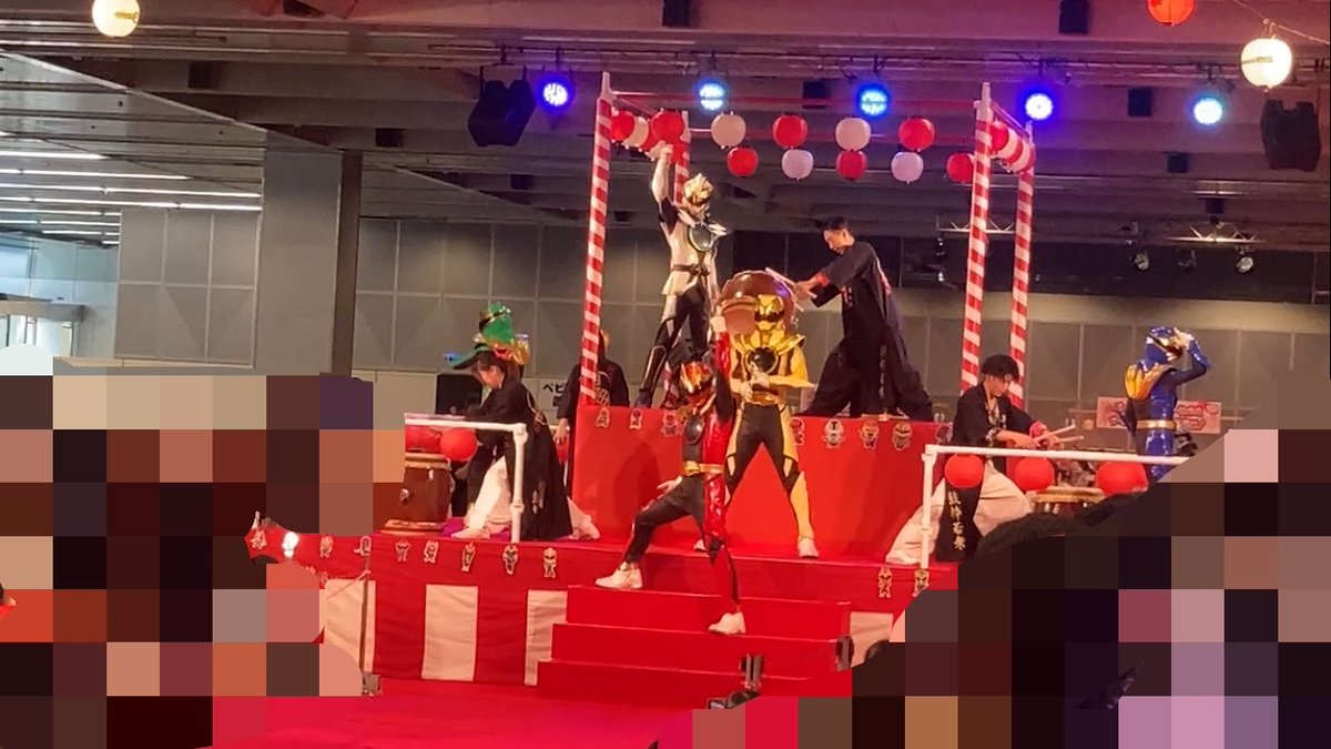 Angora_lapin's tweet photo. #スーパーヒーロー夏祭り2026
和太鼓とゴジュウジャーのコラボ！
全部のイベントがパワーアップしてる😭 https://t.co/Gfmss4xQxs