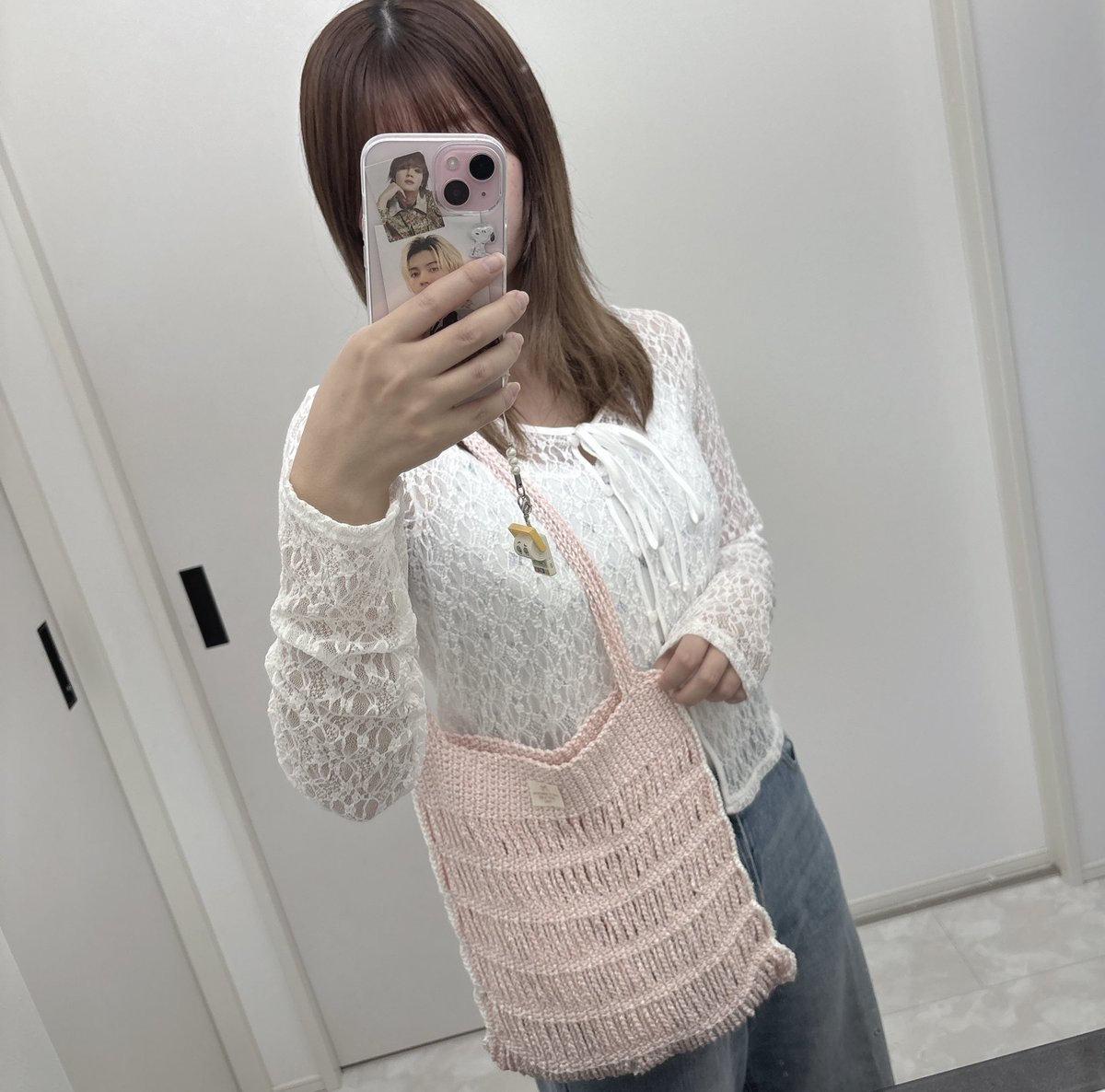 Ruri02411's tweet photo. チェーントート⛓️

ちょうどいい大きさで使いやすそう🥰✨✨
写真じゃ伝わらないけどスパンコール
きらっきらでめちゃくちゃかわいい！

#編み物 https://t.co/2vT5Et46jK