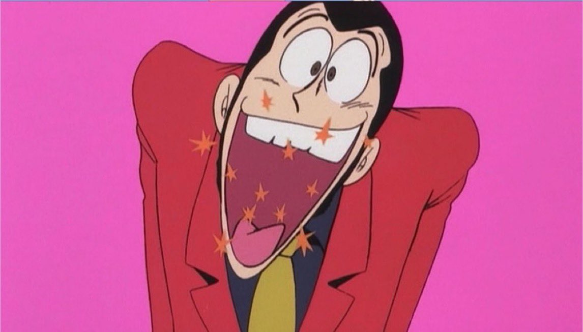 RupanSansei67's tweet photo. Part of me wonders what the hell happened between Inmortal Bloodline and The Mystery of Mamo that led from Lupin acting as a serious criminal mastermind that had his goofy moments to a fucking lunatic that just so happens to be really smart 😭 https://t.co/tOKv57GXy7