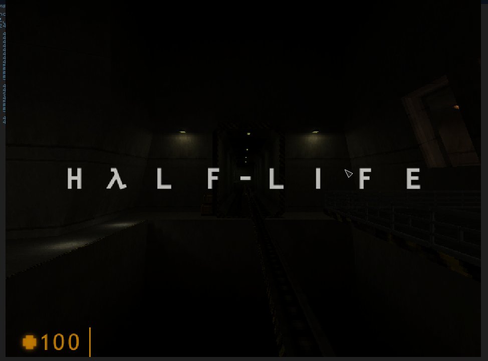 y4my4my4m's tweet photo. WIP of my Half-Life 1 port to #TempleOS https://t.co/kierJV1Ucc