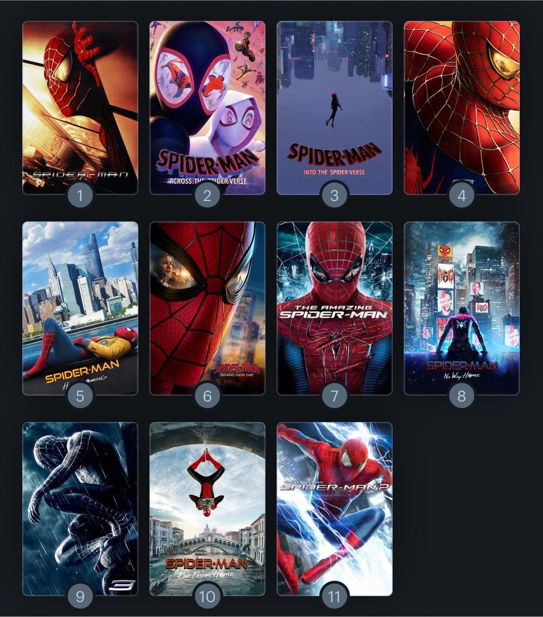 spectorofdune's tweet photo. i’m thinking this is my spider-man ranking after brand new day https://t.co/WnNY1y2frK