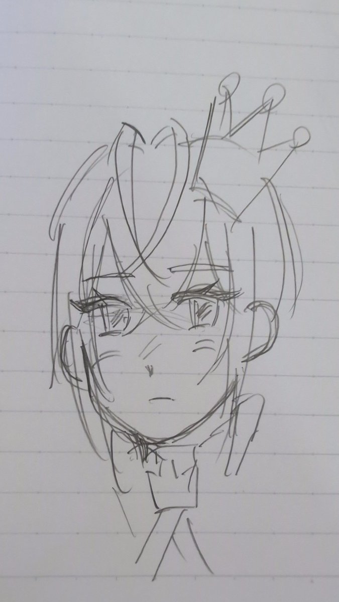 KARABEN0101's tweet photo. 落書き https://t.co/zITL2jJ3wY