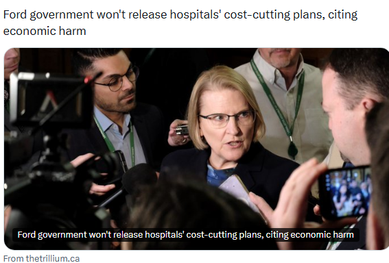 Freire1Pb's tweet photo. As a repugnant Jones hid hospitals' cost-cutting plans & diverted billions to private healthcare, Dunlop, Harris & Rickford declined First Nation leaders public inquiry into forest fires ravaging their communities as MPP Anand billed Ontarians $285K to rent a friend's office. https://t.co/PNgEIjNvbR