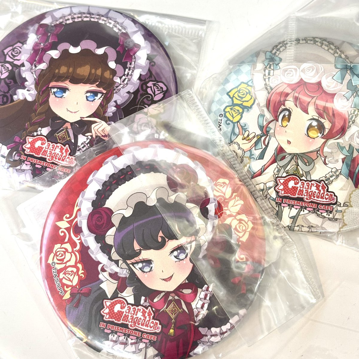 プリパラ プリズムストーンカフェ ガァルマゲドンの缶バッジ買取させて