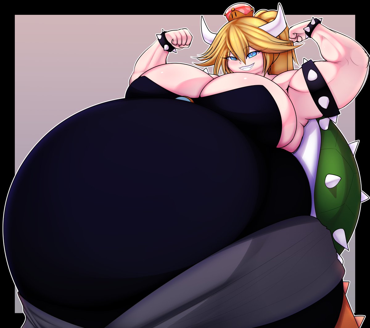 ImMatchaCakes's tweet photo. Fat Bowsette!
Been wanting to draw her for a really long time https://t.co/YKGvKf4F76