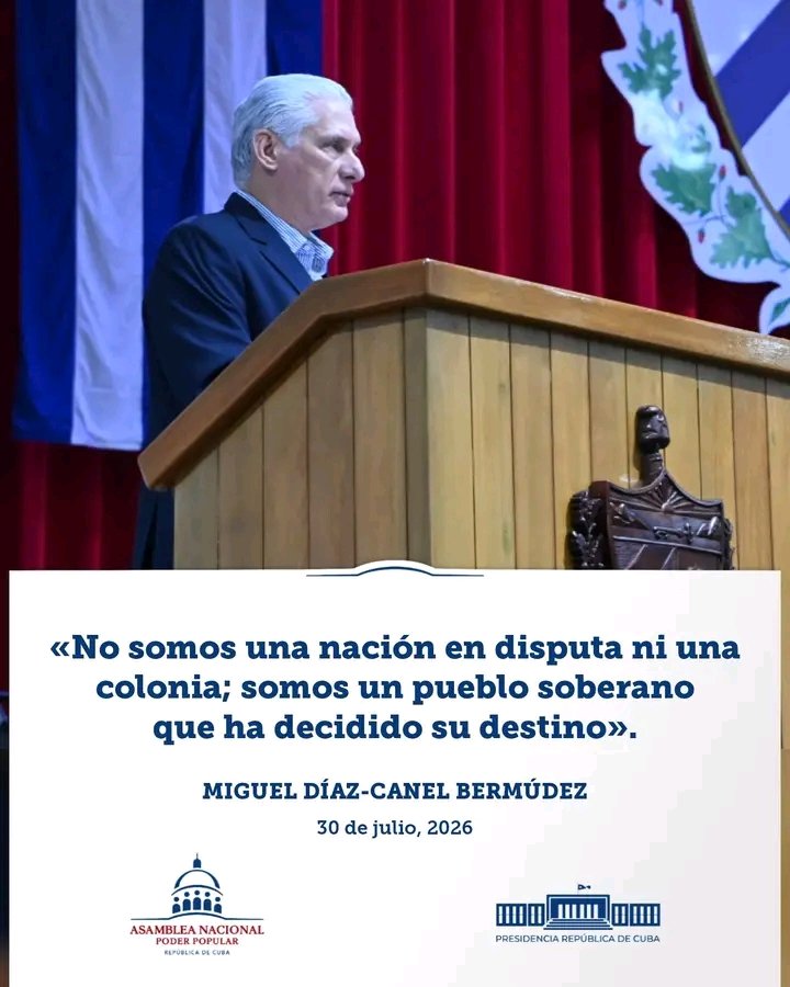EstebanFeroy's tweet photo. "Que nadie espere que venga de afuera una solución mágica. Todo depende, en primera instancia y cada vez más, de nosotros mismos, nuestros propios esfuerzos y de todos los que quieran sumarse".
#CubaEstáFirme https://t.co/PDfqupFgUx