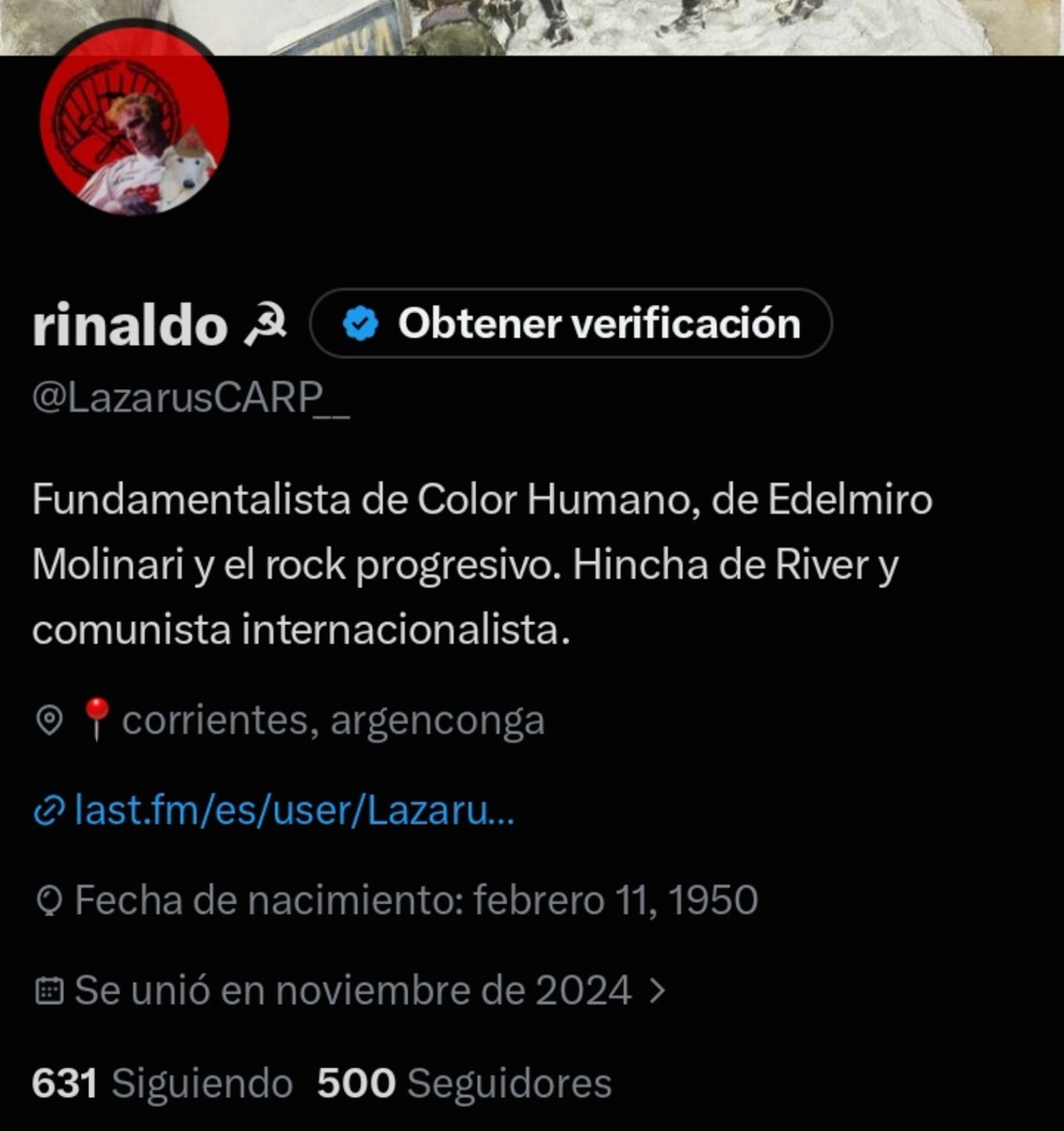 LazarusCARP__'s tweet photo. 🔥🔥🔥 SORTEO POR ESPECIAL 500 SUBS 🔥🔥🔥

PRIMER PREMIO: EL LIBRO "CAZADORES DE UTOPIAS IMPOSIBLES" DE ALFARO

SEGUNDO PREMIO: "EL LIBRO NEGRO DE LA NUEVA IZQUIERDA" DE AGUSTIN LAJE

TERCER PREMIO: 2 BOLSAS DE POLENTA PRESTO PRONTA

LIKE Y RT PARA PARTICIPAR https://t.co/l7BH0vWgMw
