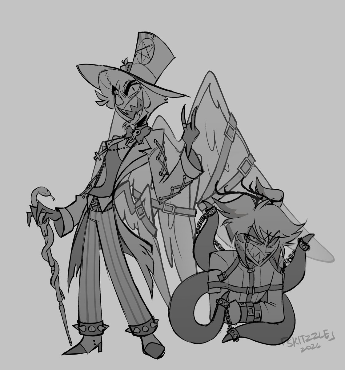 skitzzle's tweet photo. i need that shirt dudeheeelpppppp #hazbinhotel #alastorhazbinhotel #luciferhazbinhotel #radioapple https://t.co/55tnVgqkNh