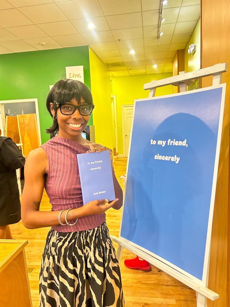 Oreos_iDunkThat's tweet photo. 'to my friend, sincerely' book release party 

i dreamed of hosting a book release party with my loved ones &amp; i made that happen 

7.31.26 ✨🦋 https://t.co/bQsH5yR87V