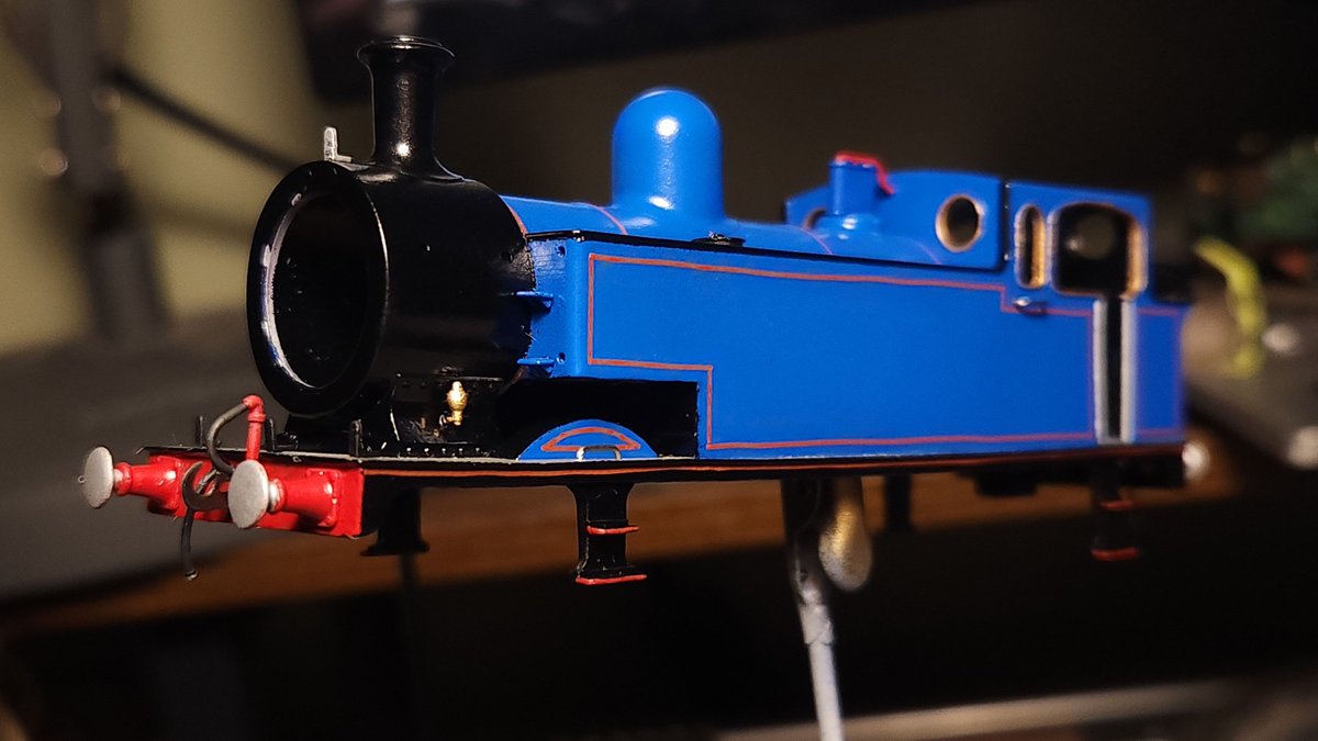 Greens_Trains's tweet photo. @RailsByGemini To be completely honest, whether I was going to even TRY to get him done for the Strasburg show was a total last second call. But I'm very proud of how he turned out and I'd be lying if I said I wasn't already missing him (all the more incentive to get my own done sooner!) https://t.co/giNorEGT8Q