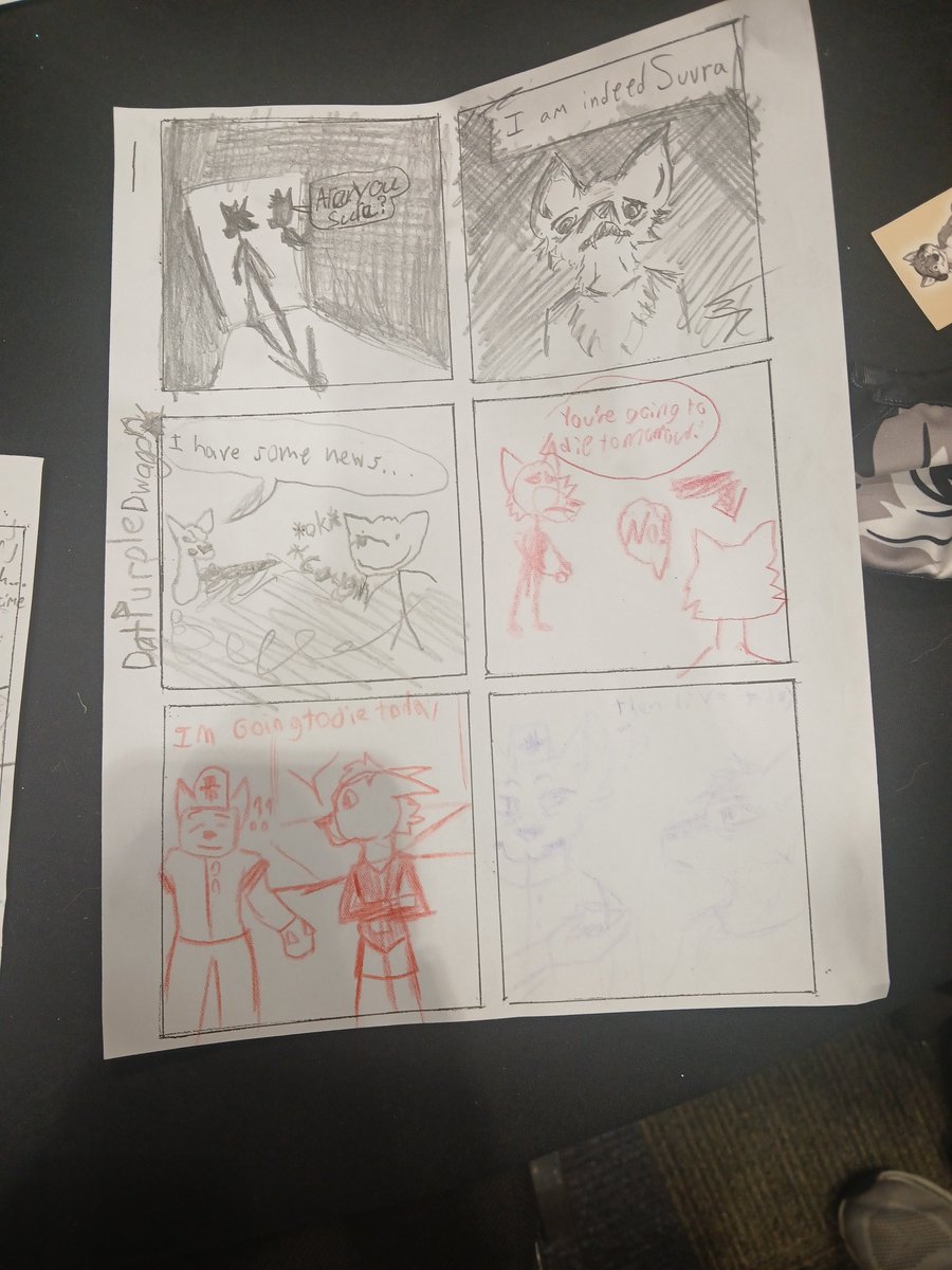 Mirror_Raccoon's tweet photo. Some comics from the comic making g panel at #AWU https://t.co/BF2JhGktga