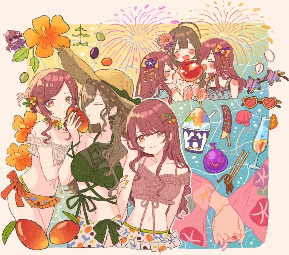uranama95's tweet photo. 8月！ https://t.co/PvxrMGcwJc