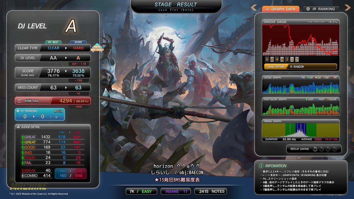 KATIN0's tweet photo. sl2フルコン,sl10と★13白
睡眠下手だったから上限は全然だったけど下限はわりといけた
今更なんだけどhorizonの差分名って内藤ホライゾン？ https://t.co/F4gf7F8CSz