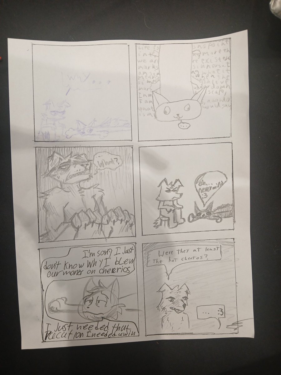 Mirror_Raccoon's tweet photo. Some comics from the comic making g panel at #AWU https://t.co/BF2JhGktga