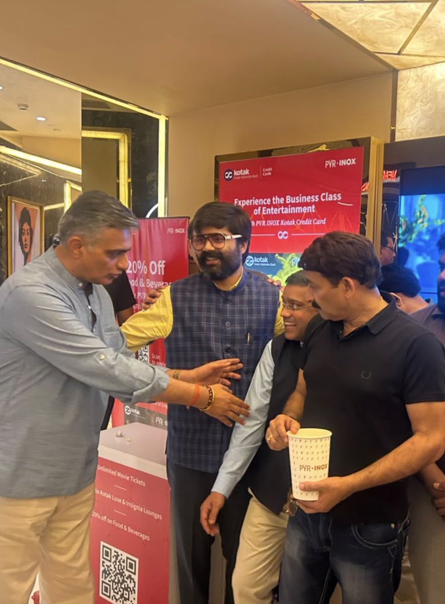 singhrahul81's tweet photo. A memorable moment at the grand premiere of Uttar Da Puttar with Hon'ble Member of Parliament Shri Manoj Tiwari Ji, Shri Mayank Madhur Ji, and Shri Neelkannt Bakshi Ji #protocolexpert #bollywood https://t.co/CmX7dwhMIT