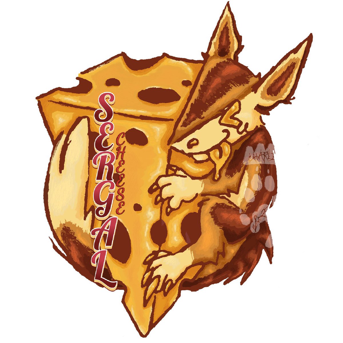 cringgekingg's tweet photo. A little older than the last two posts but! I’m still very happy with this one and the shading I did. 

Sergal Cheese!🧀 https://t.co/cnO2yvkFsG