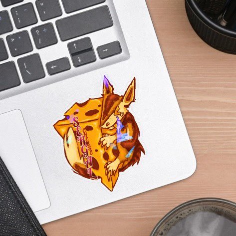 cringgekingg's tweet photo. I made this design for the cheese squishy keychain and ended up attached to the character, so his name is Roni! He has a squishy keychain, acrylic keychain, and sticker available!

https://t.co/7nFpOiXNAb https://t.co/NUs1Q9g3UE