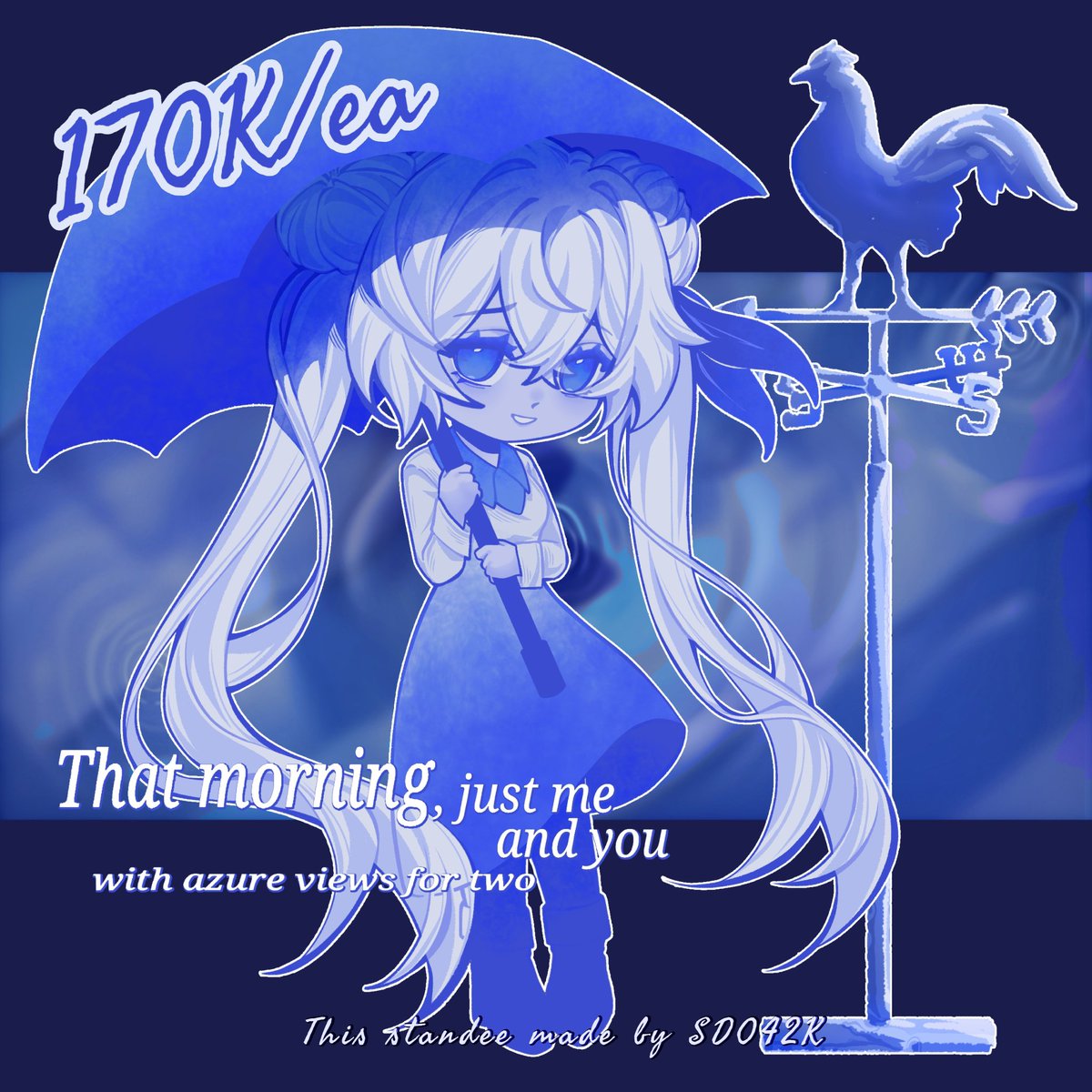 SD042K's tweet photo. Available for orders and delivery within Vietnam only

Merchandise weathergirl chibi 3 pieces standee + custom stand
_Pre-order 1/8-5/8
Fill in this form to order
☂️ https://t.co/b6GqelYa5z ☂️ https://t.co/RJEzemXDdP
