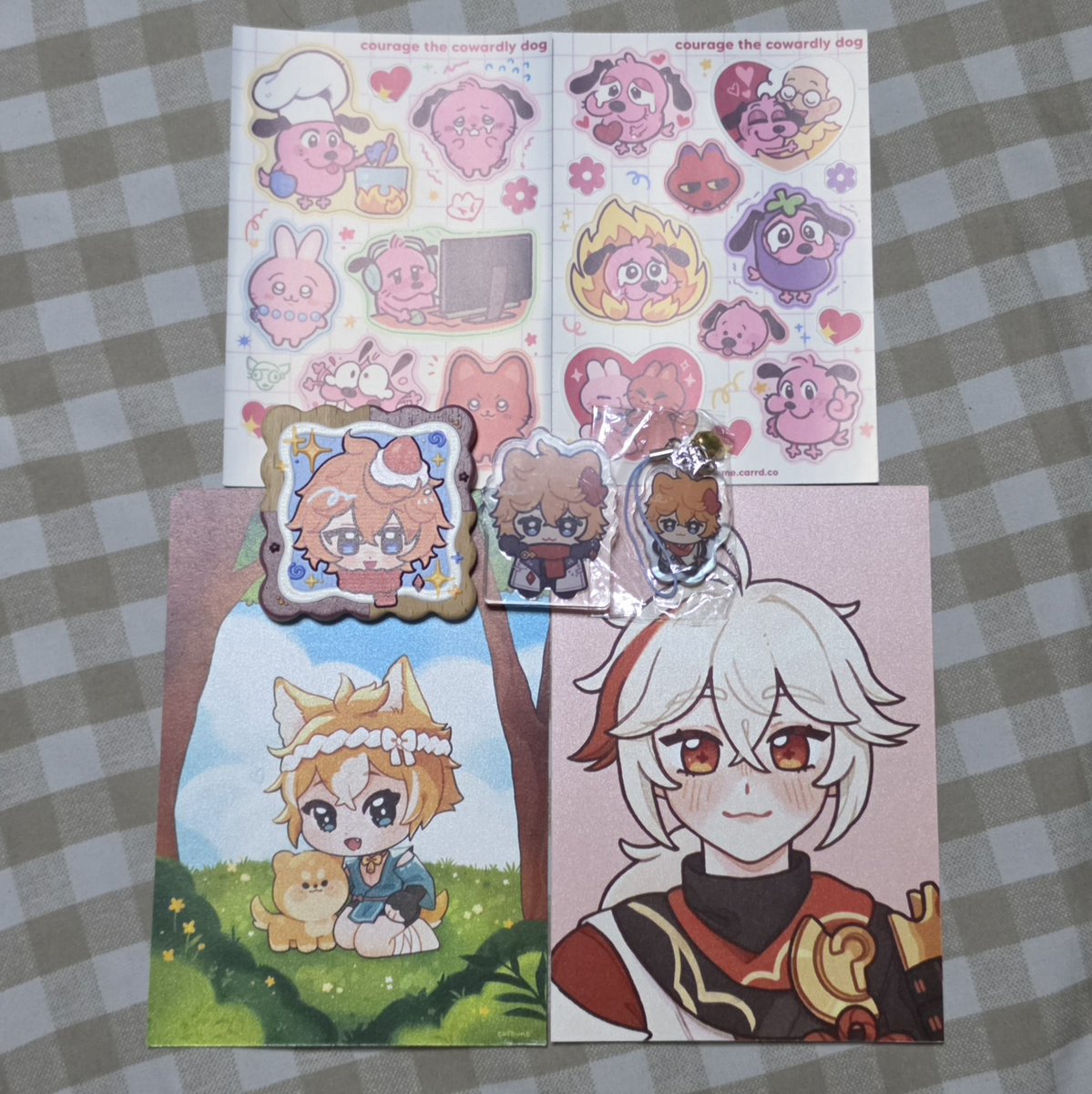 matveimaestri's tweet photo. In order of pics: @misu_025 , @cafhune , @nautikalmiles , @zhepfxiv , @sheishii &amp; @zachirieee 

Many of these I've been wanting for so long and I can't believe I have them now 🥹 Love them all so much https://t.co/zXhcUafByo