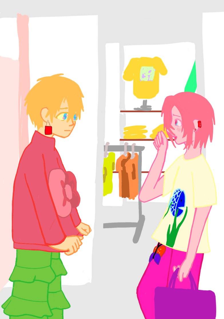A2___a1's tweet photo. #mitsukouweek2026 
They chose each other's outfits https://t.co/uckItjNoe4